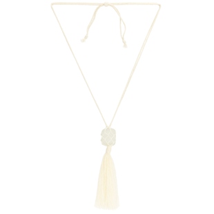 Heaven Mayhem CLAUDETTE 项链 奶油色REVOLVE小众新款
