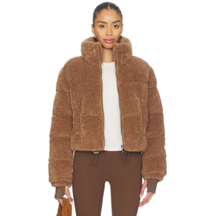 GEMMA 休闲风REVOLVE小众新款 夹克 美式 棕色 SAM.