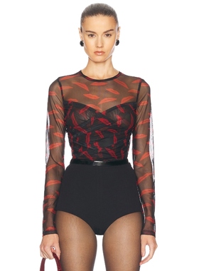 SIMONMILLER KINNY 上装长袖上衣 黑色REVOLVE小众新款