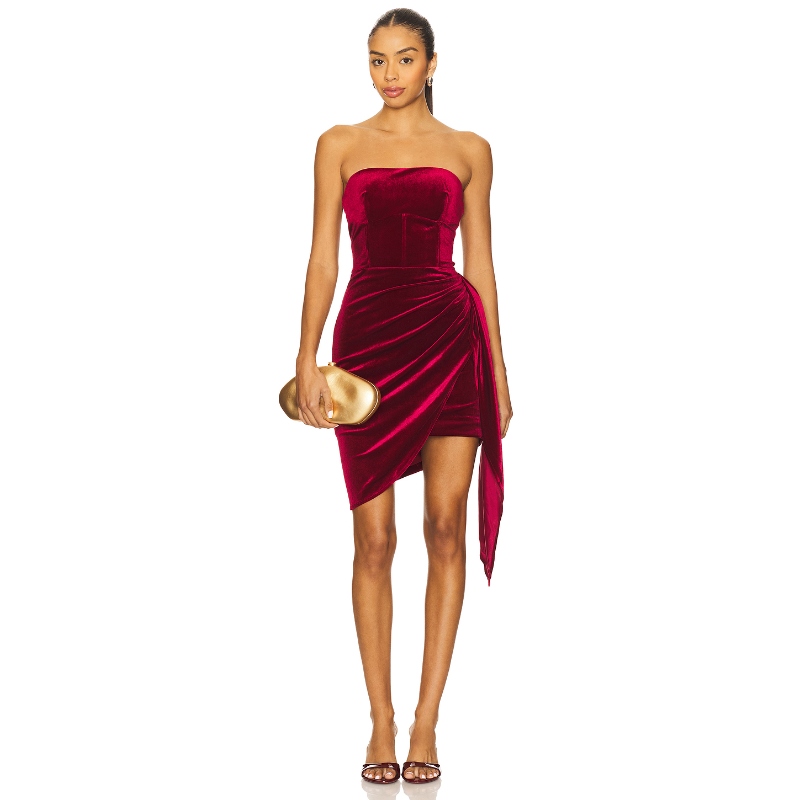 [秋冬新品]Sonya Moda SERAPHINA 裙子 酒REVOLVE小众