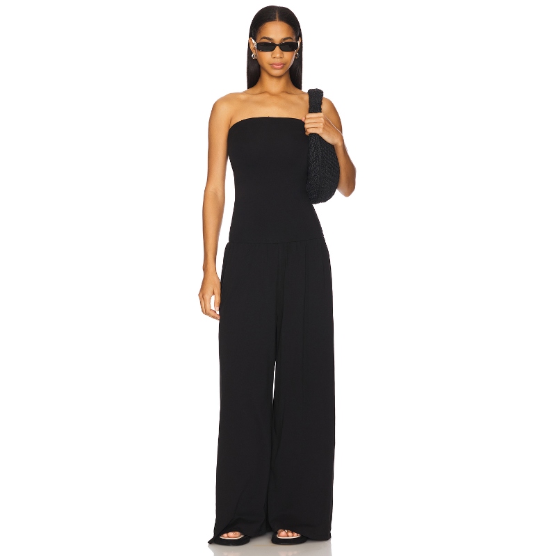 By Malene Birger MARCIEL 连身裤 黑色REVOLVE小众新款