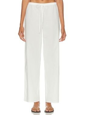 Cou Cou Intimates 长裤 白色 美式休闲风REVOLVE小众新款