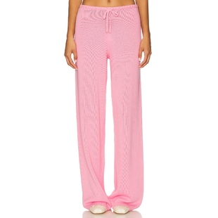 COTTON KNIT 长裤 Frankies 美式 WESLEY 粉色 休闲风REVO Bikinis