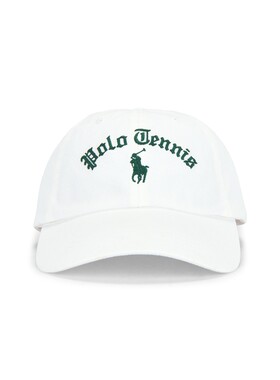 Polo Ralph Lauren白色帽子刺绣弯檐秋冬新品通勤风REVOLVE