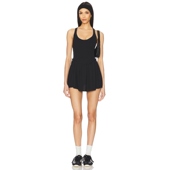 黑色连衣裙设计感收腰运动风短裙REVOLVE新款 Free People