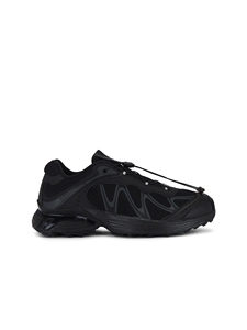 [夏季新品]Salomon黑色运动鞋抽绳系带厚底休闲鞋REVOLVE