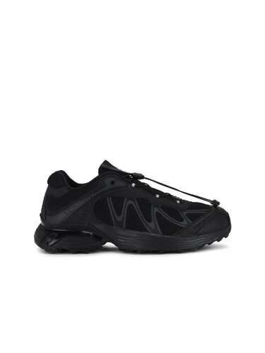 [春季新品]Salomon黑色运动鞋抽绳系带厚底休闲鞋REVOLVE