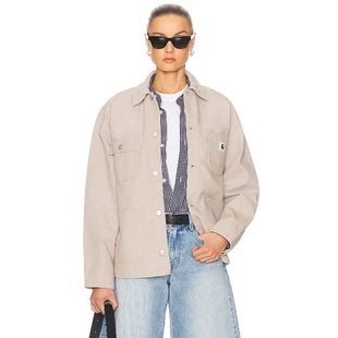 [冬季新品]Carhartt WIP 卡哈特米色巴恩风老钱风衬衫外套REVOLVE