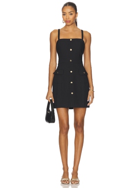 [春季新品]Karina Grimaldi RACHEL 裙子 黑色REVOLVE小众