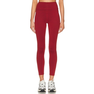 ALWAYS 运动复古风REVOLVE小众新款 WARM 红色 打底裤 Varley