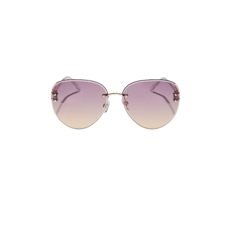 DIFF EYEWEAR粉紫渐变太阳眼镜渐变复古风秋冬新品REVOLVE