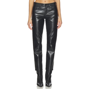 COCKTAIL 休闲风REVOLVE小众新款 直筒长裤 美式 黑色 AGOLDE