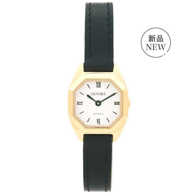 Cendre KENSINGTON 皮腕表 黑色REVOLVE小众新款