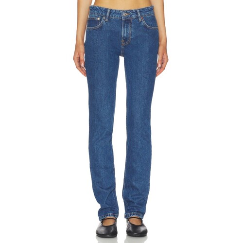 EB Denim MOSS MID RISE SKINNY 牛仔裤 revolve小众新款