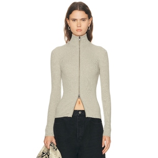 拉链针织衫 上衣修身 长袖 Fear REVOLVE小众新款 God 内搭打底衫