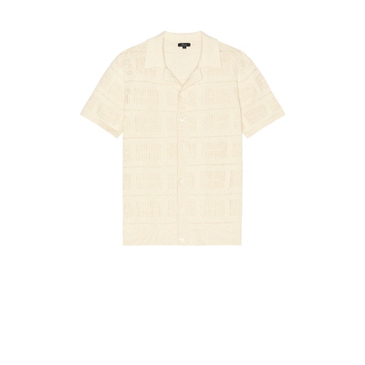 [春季新品]Rails Yates Camp Shirt 奶油色REVOLVE小众