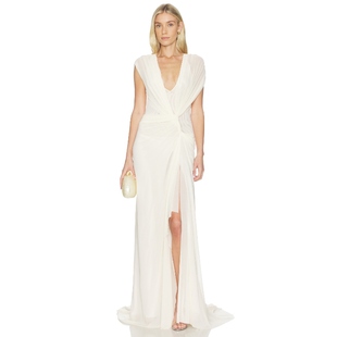 象牙白REVOLVE小众新款 Bec 裙子 LEIA Bridge