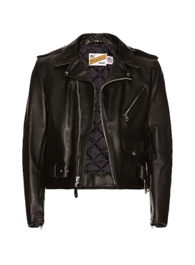 Schott PERFECTO 皮夹克revolve时尚小众新款