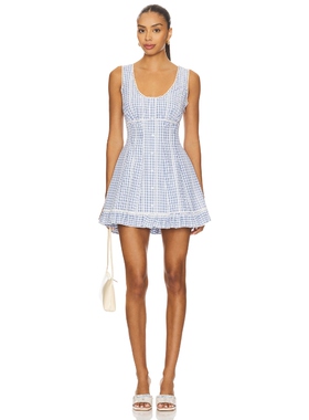 GUIZIO ANICA 裙子 蓝色REVOLVE小众新款