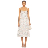 象牙白REVOLVE小众新款 ASTR SARIAH 裙子 the Label