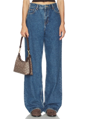 [夏季新品]Dr. Denim Donna Wide Leg蓝色美式复古风REVOLVE小众
