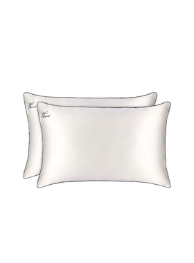 slip Queen/Standard Just Married Pillowcase SetREVOLVE时尚小