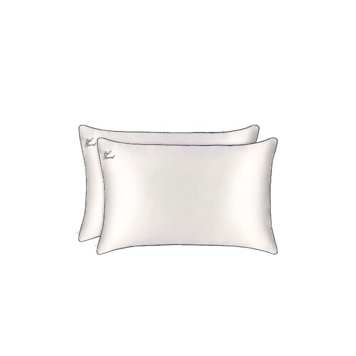 slip Queen/Standard Just Married Pillowcase SetREVOLVE时尚小