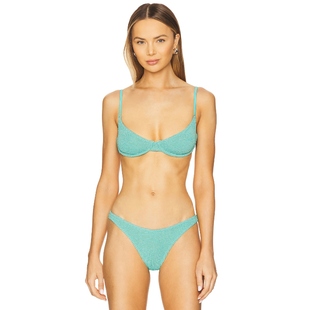 绿色REVOLVE小众新款 Bond 比基尼文胸上装 GRACIE Eye