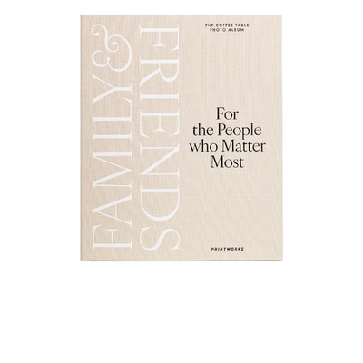 Printworks FAMILY ＆ FRIENDS PHOTO ALBUM 相册 米色REVOLVE小