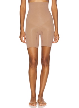 [春季新品]SPANX SPANXSCULPT 短裤 灰褐色运动复古风REVOLVE