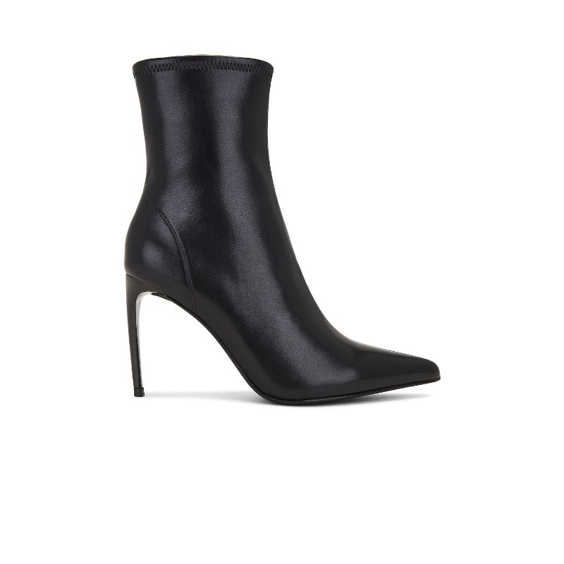 RAYE 尖头细跟脚踝靴黑色性感短靴瘦瘦靴高跟鞋小众新款女款
