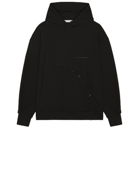 [冬季新品] POST ARCHIVE FACTION (PAF) 连帽衫黑色REVOLVE