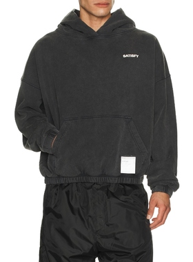 Satisfy SOFTCELL 连帽衫 黑色REVOLVE小众新款