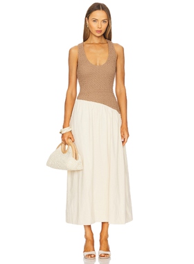 SOVERE HAVEN 背心裙 灰褐色REVOLVE小众新款