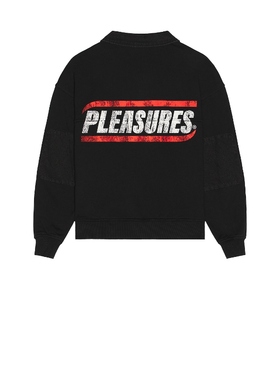[冬季新品]Pleasures GENTLE POLO卫衣 黑色REVOLVE小众