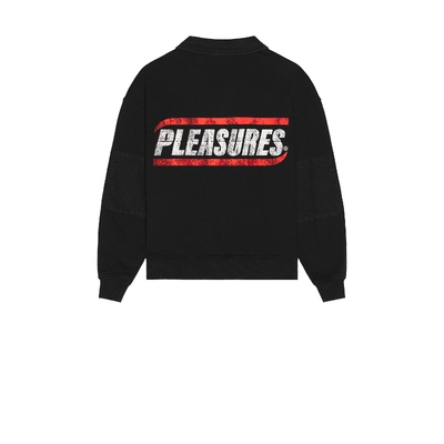 [春季新品]Pleasures GENTLE POLO卫衣 黑色REVOLVE小众冬季保暖