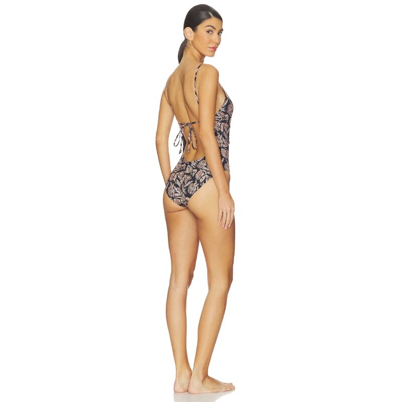 Ulla Johnson ANNINE MALLOT 一件式泳装 revolve小众新款