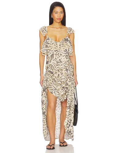 SPELL SNOW LEOPARD 裙子 revolve小众新款