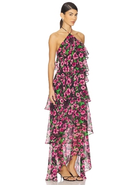 ELLIATT ESTELLE 长裙 黑色REVOLVE小众新款