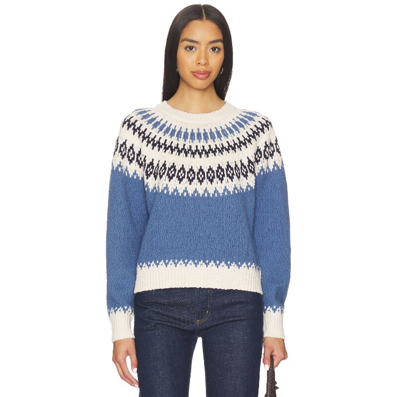 Autumn Cashmere 圆领毛衣 蓝色REVOLVE小众新款早秋