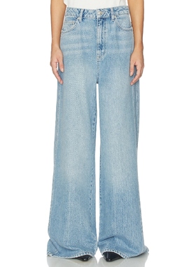 HERSKIND KATJA 阔脚牛仔裤 蓝色 美式复古风REVOLVE小众新款