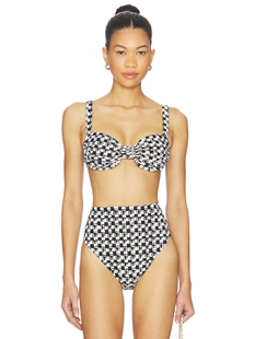 Cleobella BECKETT 泳装 revolve小众新款 黑色、白色