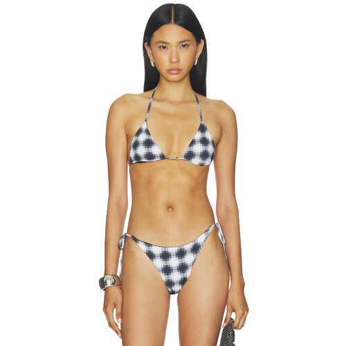 Ziah Beaded Triangle Bikini Top 26早秋新品 revolve小众新款