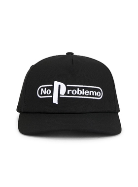 [冬季新品]No Problemo NO LIMITS 鸭舌帽 黑色REVOLVE小众