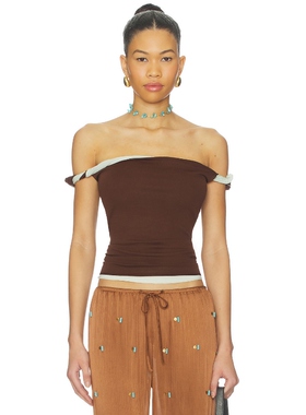 SIR. ELIA 上装 Brown,MintREVOLVE小众新款