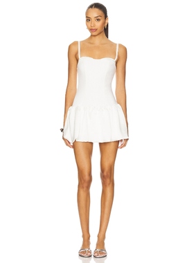 [冬季新品]Show Me Your Mumu Tiffany Skort Dress 白色REVOLVE