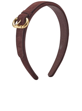 LELET NY EMI 头巾/头饰带 巧克力色REVOLVE小众新款