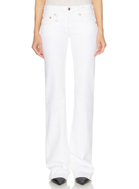 [春季新品]R13 牛仔裤 白色REVOLVE小众