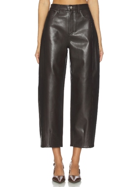 PISTOLA Eli High Rise Arched 巧克力色 美式休闲风REVOLVE小众