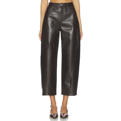 PISTOLA Eli High Rise Arched 巧克力色 美式休闲风REVOLVE小众